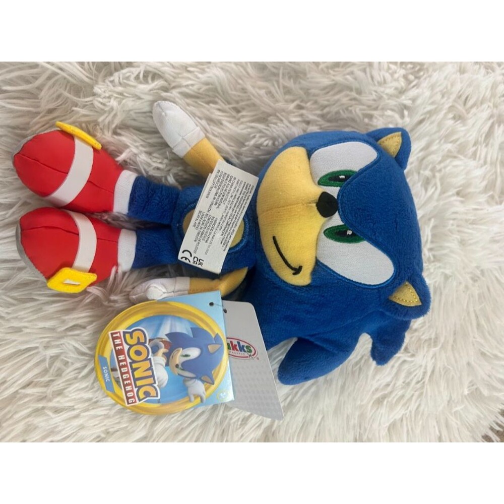 New Sonic 9 inch Plush Blue Modern Toy